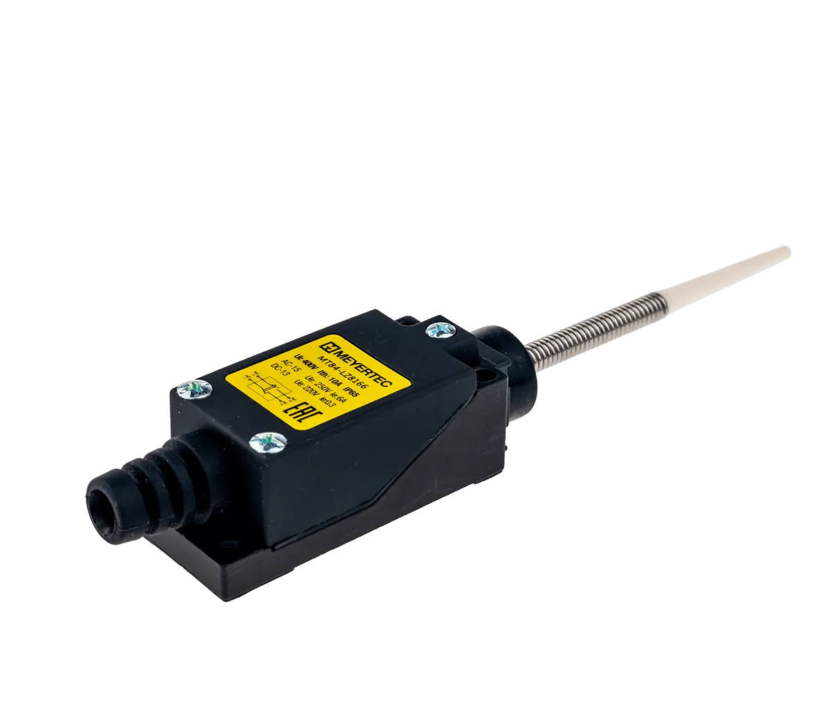 Выключатель концевой, IP65, пружинный с диэлектриком