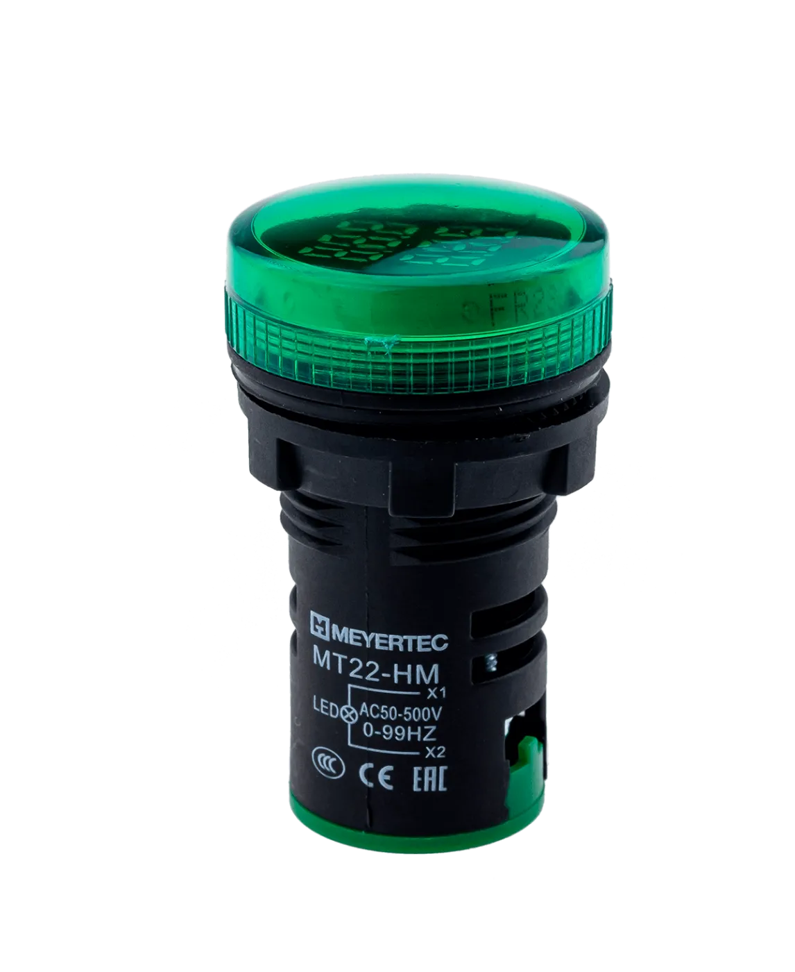 Индикатор напряжения и частоты, зеленый