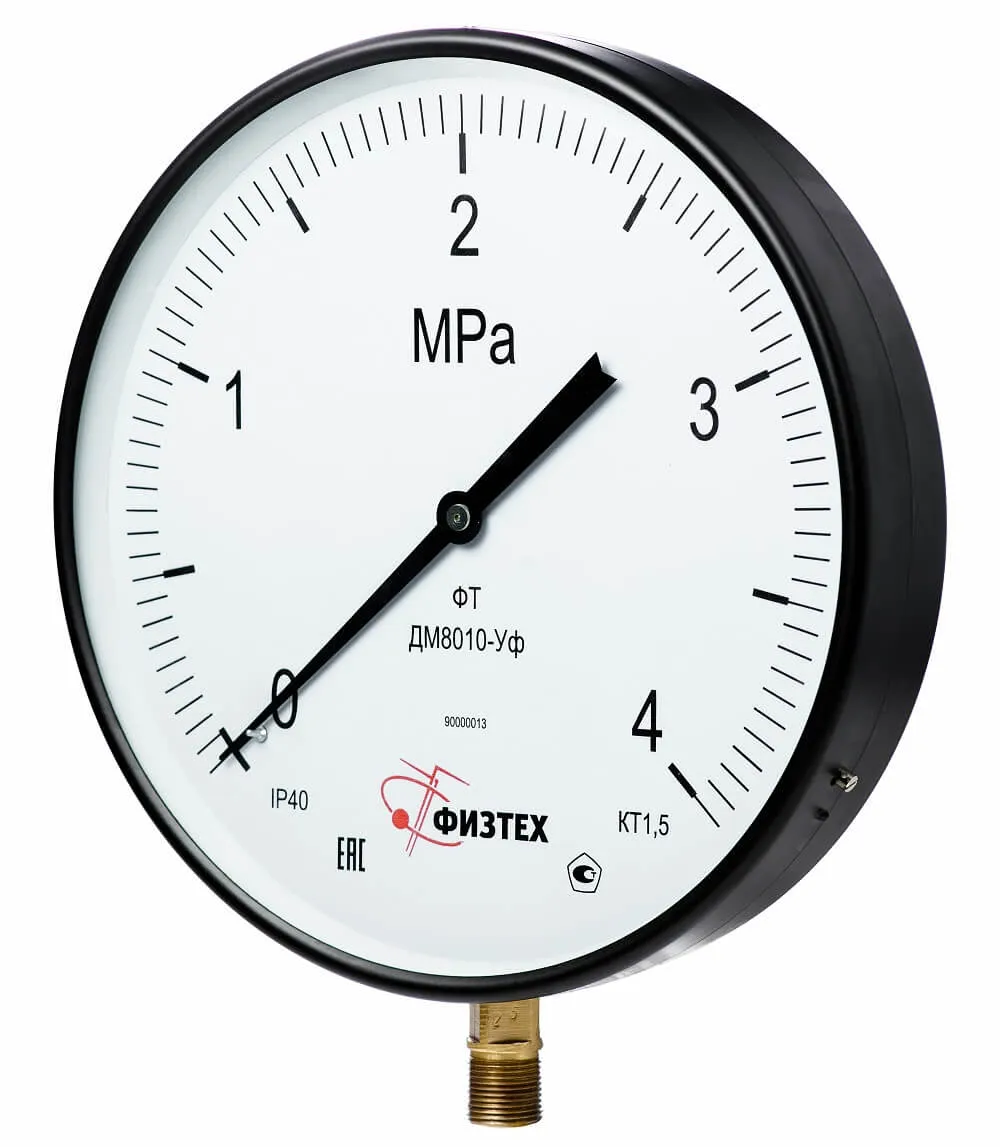 Манометры общетехнические ДМ8010-Уф (Диаметр: 250 мм)