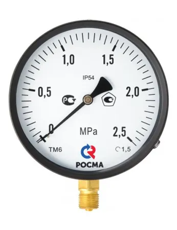 Манометры ТМ-510 IP54 и ТМ-610 IP54 с по­вы­шен­ной пы­ле­вла­го­защи­щен­ностью