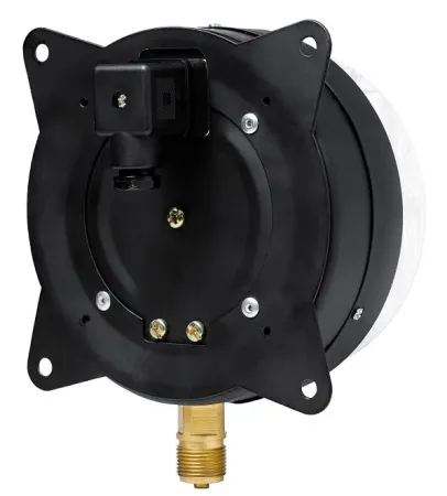 Вакуумметры, мановакуумметры, манометры электроконтактные пылевлагозащищенные ДВ2005ф, ДА2005ф, ДМ2005ф IP53 (Диаметр: 160 мм)