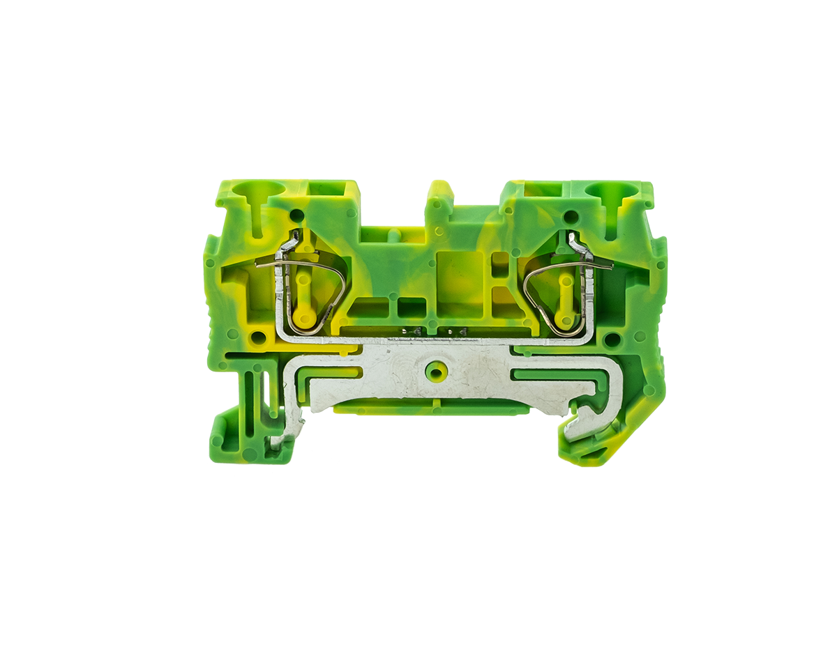 Клемма пружинная "Земля", 4 мм²