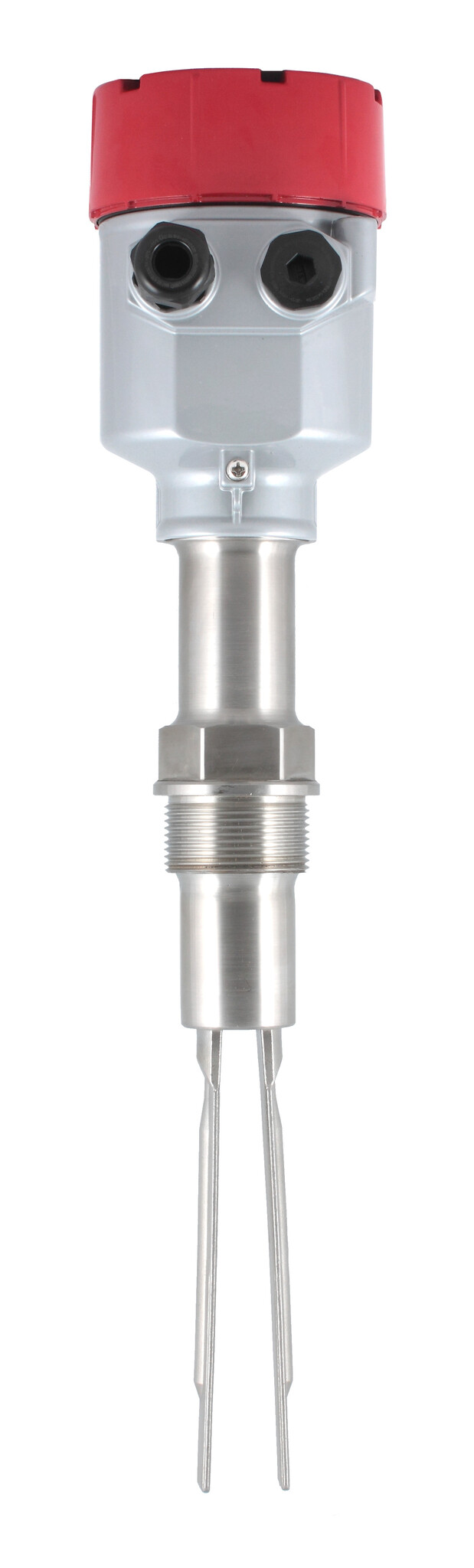 Вибрационный датчик предельного уровня сыпучих материалов в алюм. корпусе, -40 +150 С, Pmax=10 bar, 22-265 VAC - 20-46 VDC, IP 67, чувств. от 10 г/л, соединение- резьба G 1 1/2", нерж. сталь 304, удлинение 1300 мм, нерж. сталь 304, выход- реле DPDT